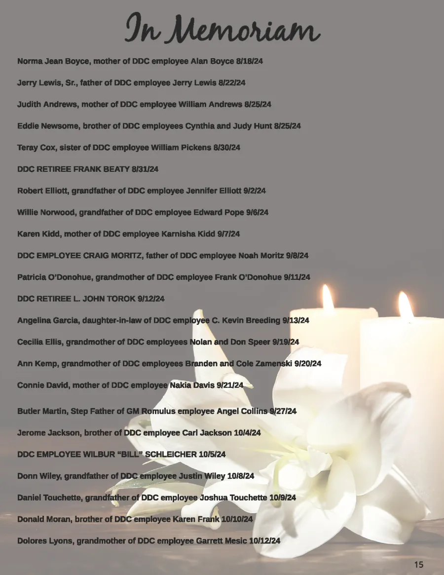 In Memoriam Fall 2024 - Page 2