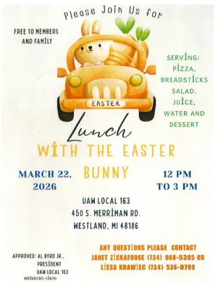 Lunch With The Easter Bunny