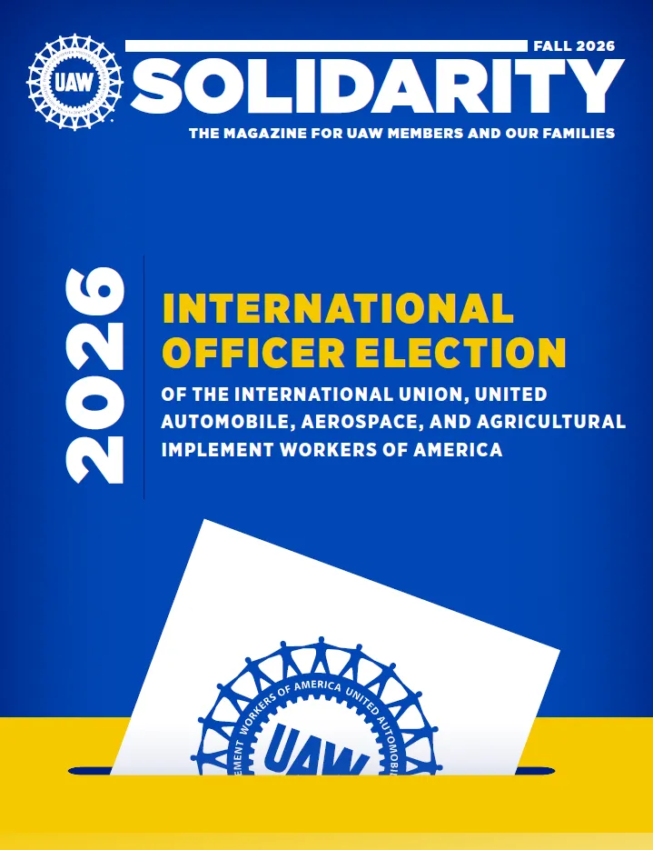 SOLIDARITY MAGAZINE FALL 2026