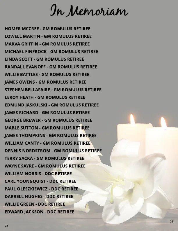 In Memoriam